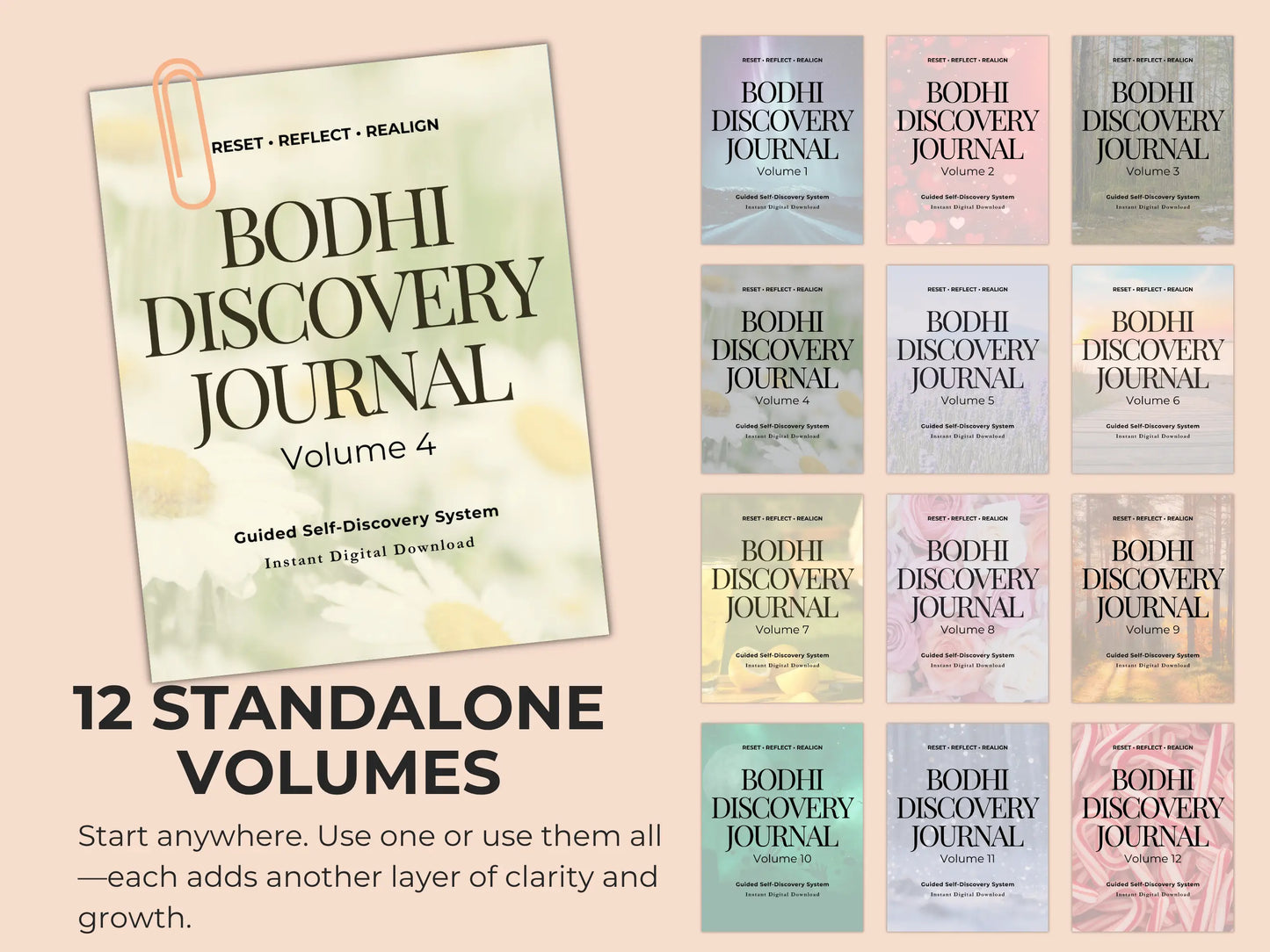 Bodhi Journal Vol 4 - Self-Help Journal and Planner