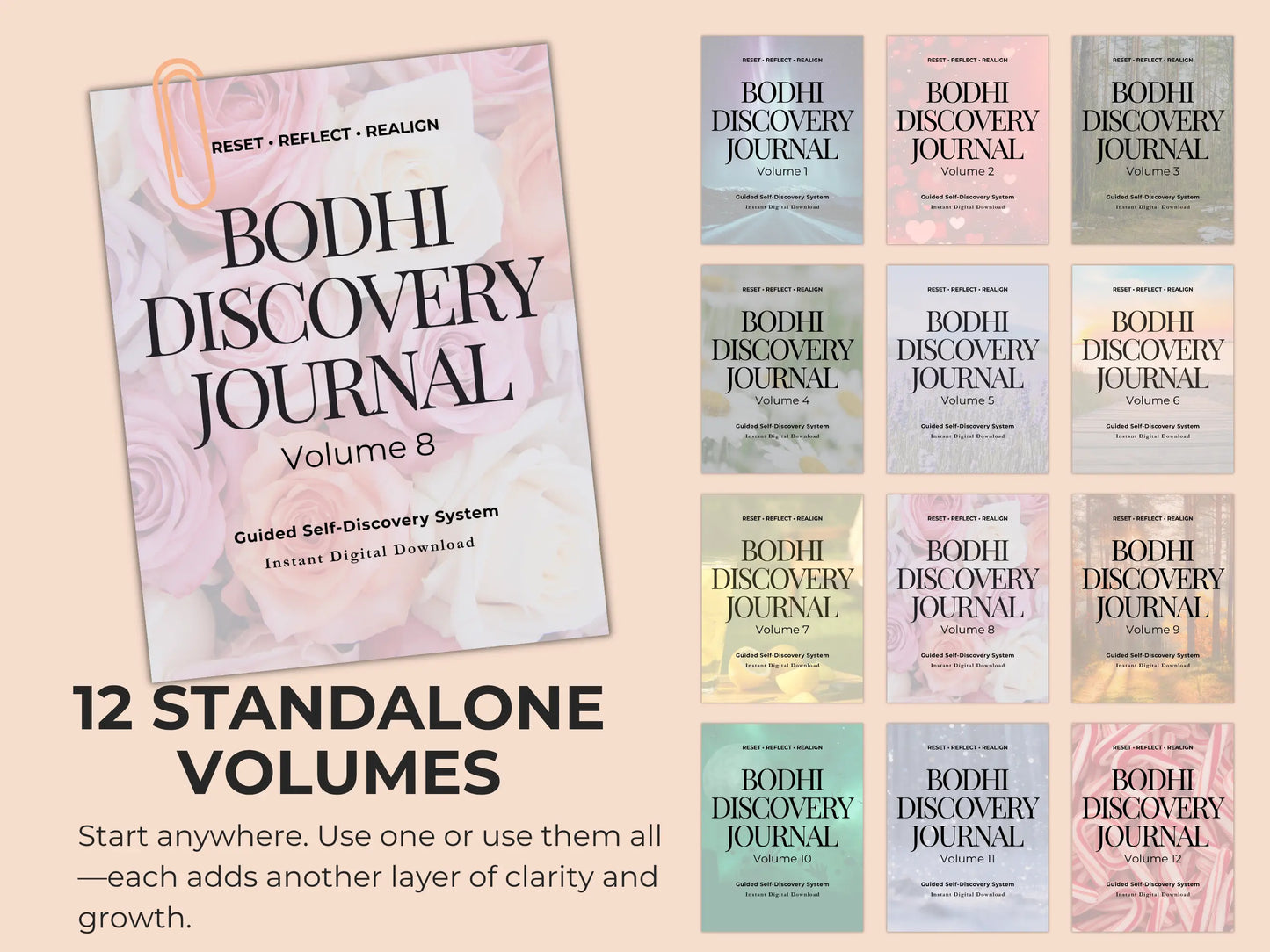 Bodhi Journal Vol 8 - Self-Help Guided Planner