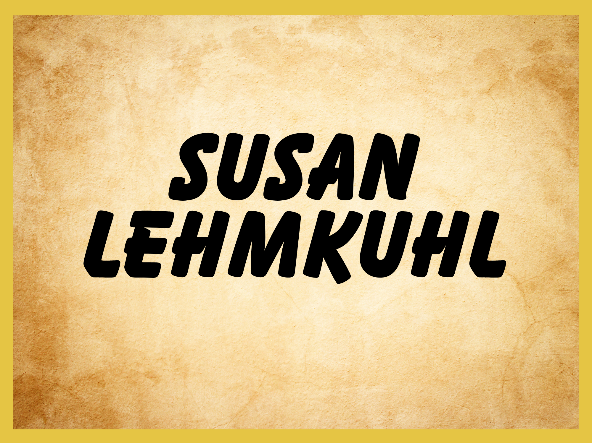 Susan Lehmkuhl
