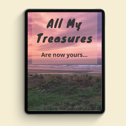 All My Treasures Peace of Mind Planner