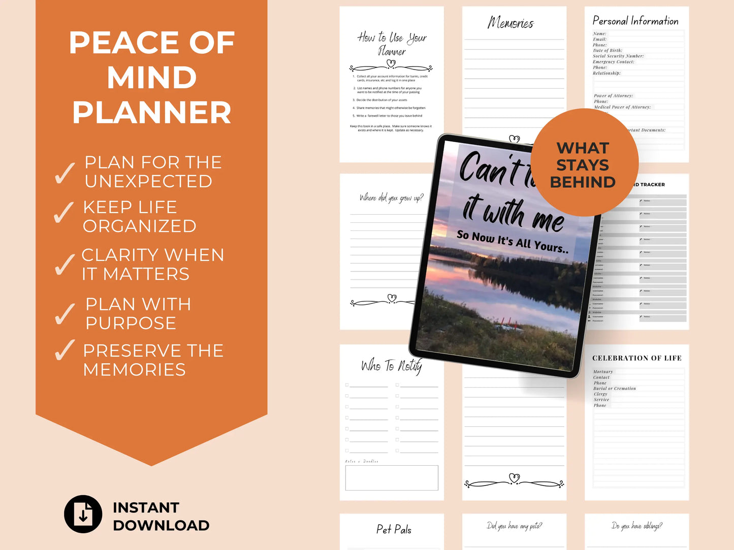 Can’t Take It With Me