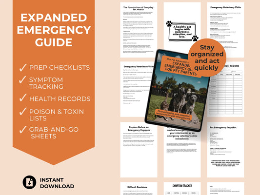 Expanded Emergency Guide for Pet Parents