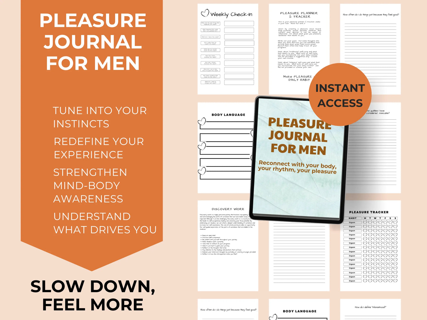 Pleasure Journal for Men