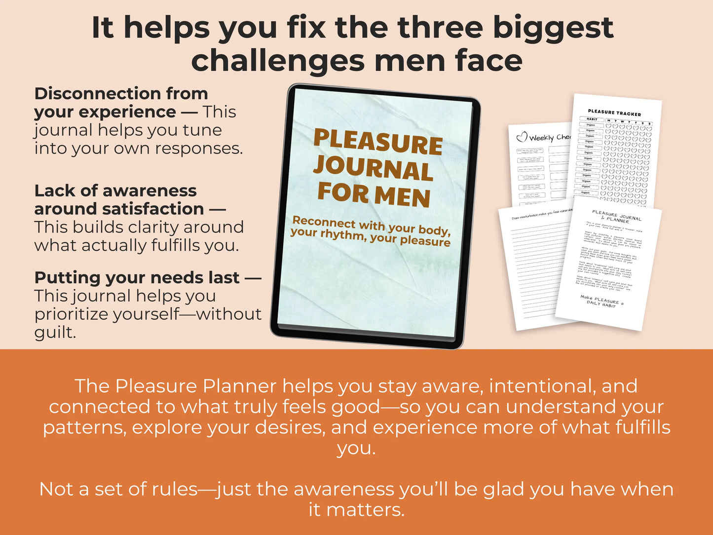 Pleasure Journal for Men