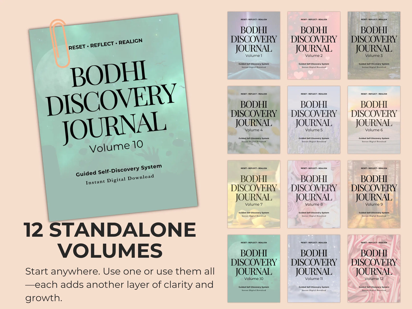 Bodhi Journal Vol 10 - Guided Self-Help Journals