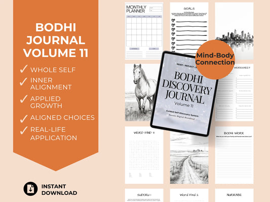Bodhi Journal Vol 11 - Self-Help Guided Planner
