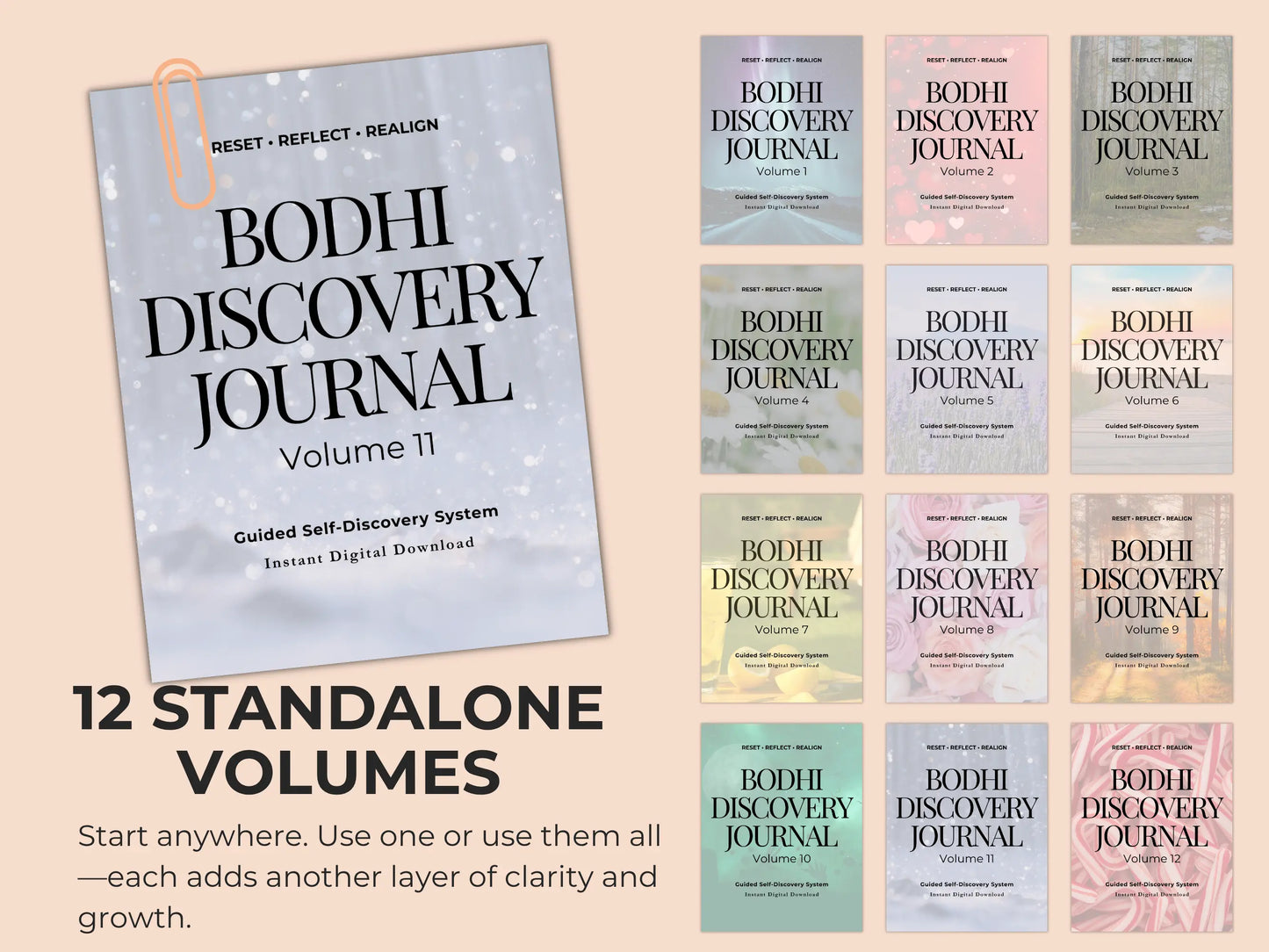 Bodhi Journal Vol 11 - Self-Help Guided Planner