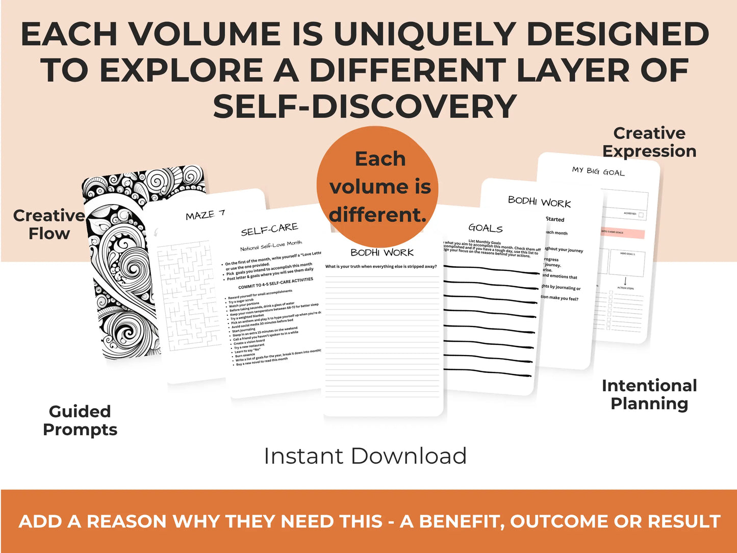 Bodhi Journal Volume 2 - Guided Self-Care Planner