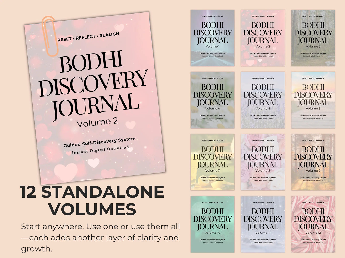 Bodhi Journal Volume 2 - Guided Self-Care Planner