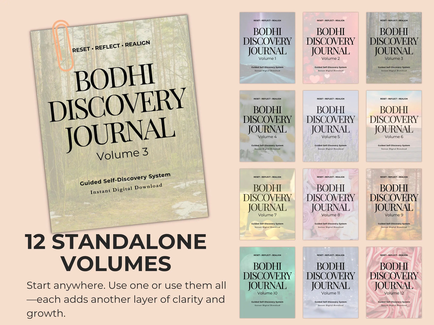 Bodhi Journal Vol 3 - Guided Self-Help Journal