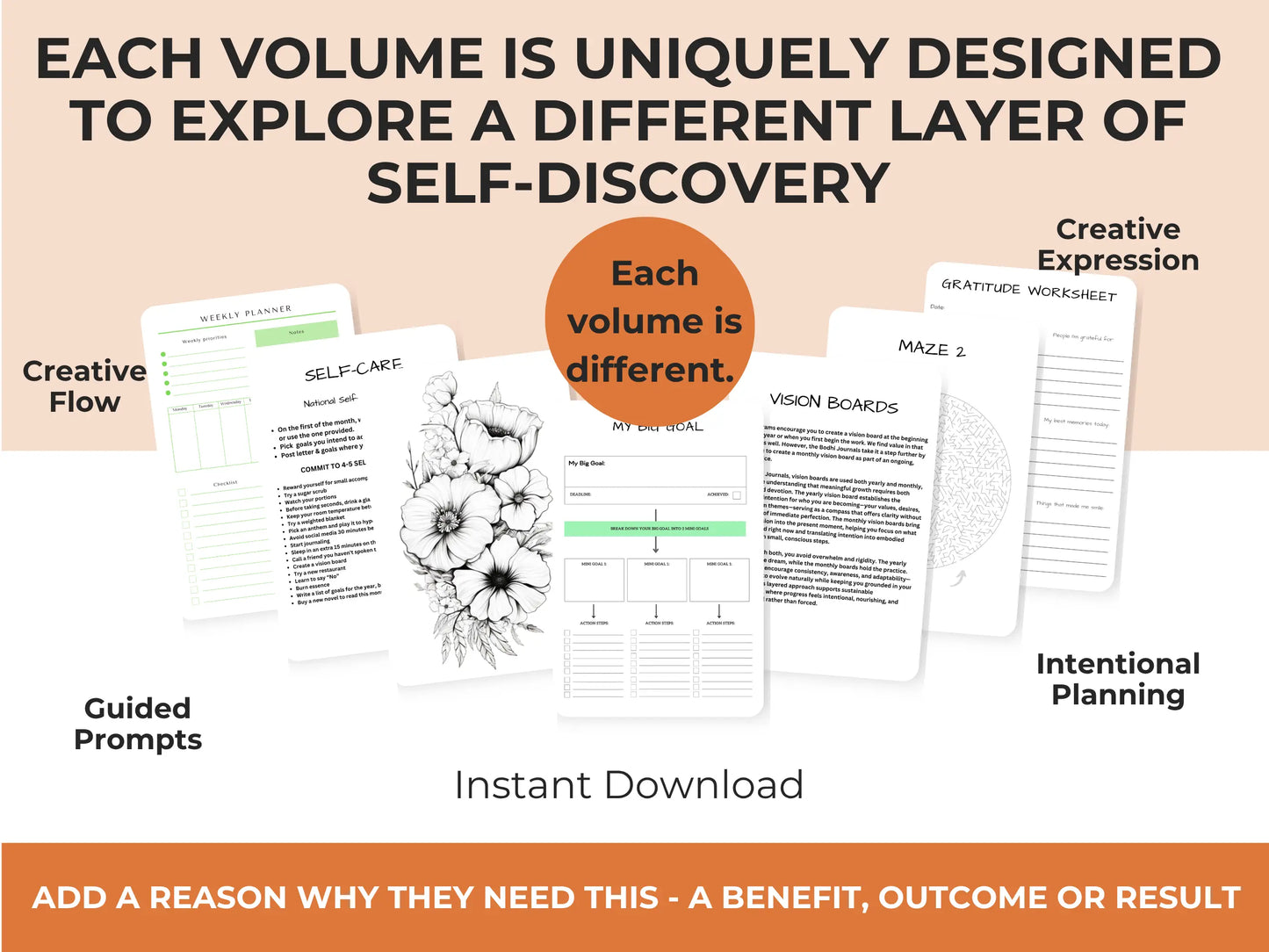 Bodhi Journal Vol 4 - Self-Help Journal and Planner