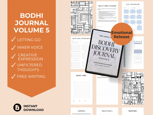Bodhi Journal Vol 5 - Self-Help Guided Journal