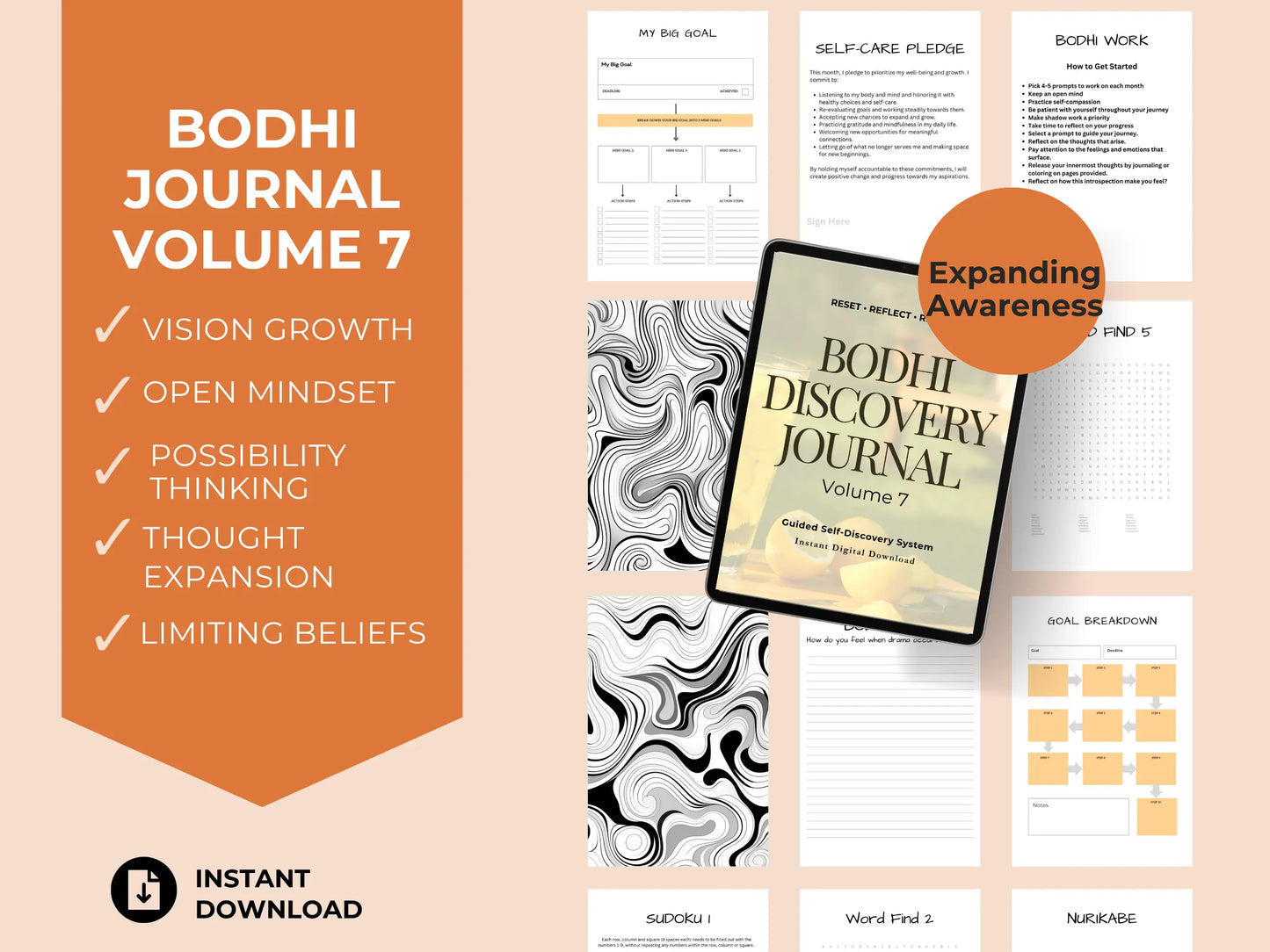 Bodhi Journal Vol 7 - Self-Help Planner