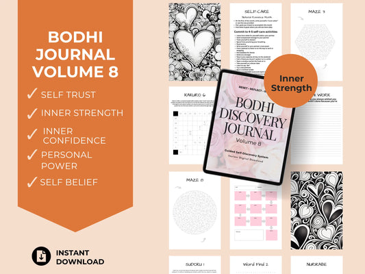 Bodhi Journal Vol 8 - Self-Help Guided Planner