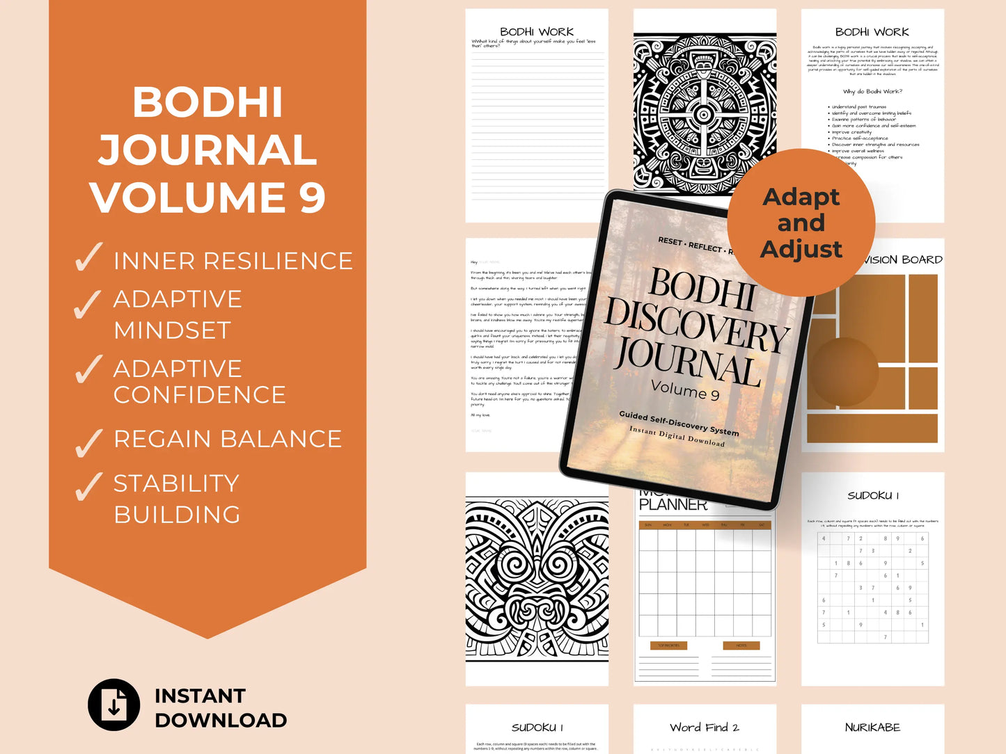 Bodhi Journal Vol 9 - Guided Self-Help Journal